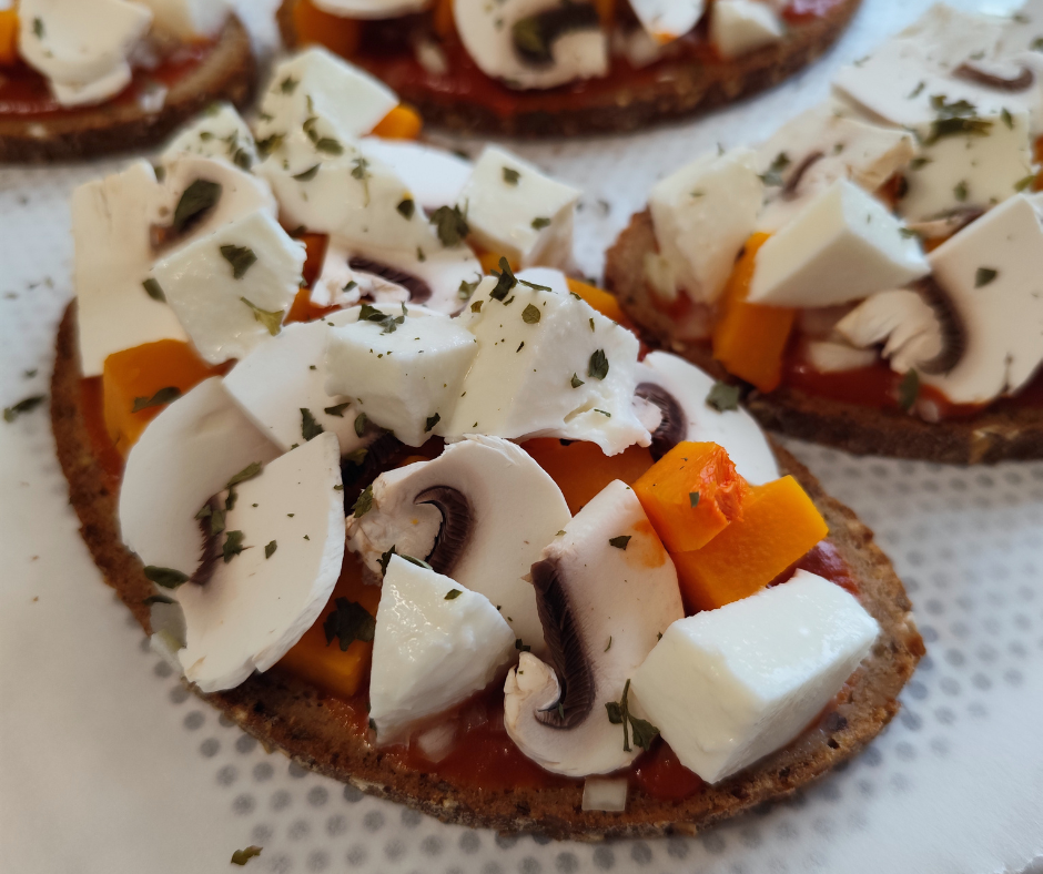 tartines vegetariennes champignons butturnut mozzarella brunch j cuisine
